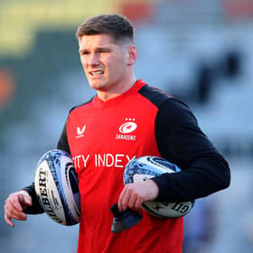 Owen Farrell will leave Saracens at the end of the season.