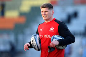 Owen Farrell will leave Saracens at the end of the season.