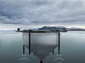 This illustration shows the design of the semi-closed fish farm. Picture: LLSC