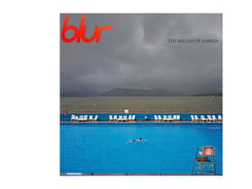 The album cover for Blur's The Ballad Of Darren, which features Gourock outdoor pool in Inverclyde