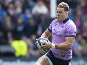 Duhan van der Merwe scored three of the best tries of the Six Nations but was also accountable for three tries conceded by Scotland. (Photo by Ross MacDonald / SNS Group)