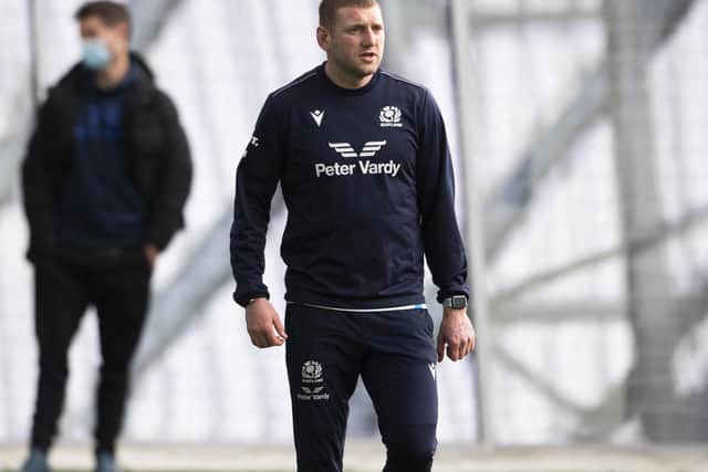 Finn Russell's place in the team has come under pressure. (Photo by Paul Devlin / SNS Group)