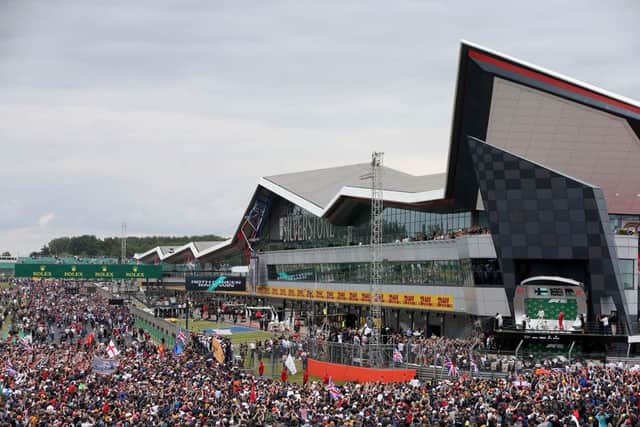 The British Grand Prix at Silverstone looks likely to go ahead but without spectators at the track (Photo: Charles Coates/Getty Images)