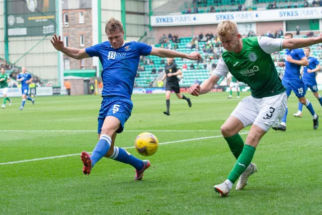 Hibs' Josh Doig is being monitored by Bologna.