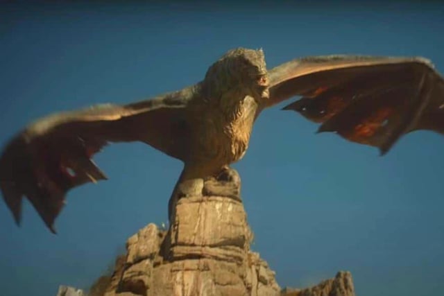 Born on Dragonstone before Aegon conquered Westeros, Vhagar is the largest dragon alive and is about 181 years old. During House of the Dragon, she is thought to be around the size Balerion was during Aegon’s Conquest, giving a decisive advantage to any army.