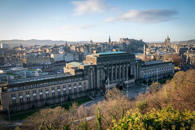 St Andrew's House, headquarters of the Scottish Government in Edinburgh. Picture: PA