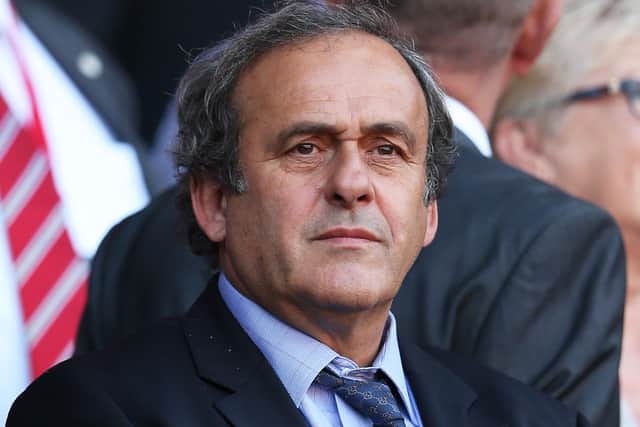Michel Platini, the president of UEFA at the time, attended the funeral of former Brechin City chairman, and Fifa vice-president, David Will in 2009.