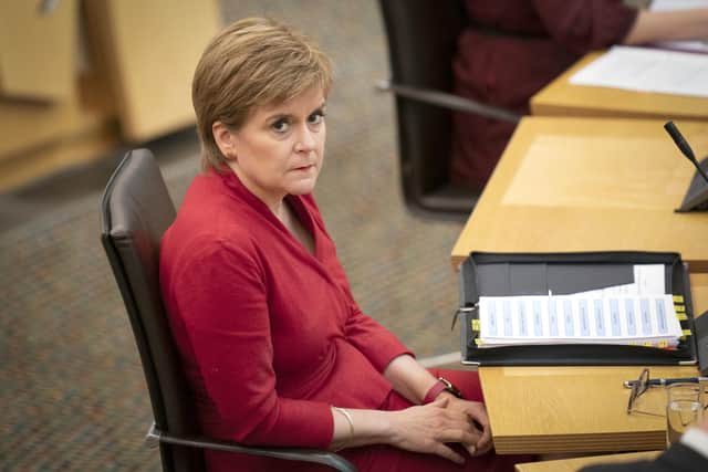 First Minister Nicola Sturgeon. Picture: PA