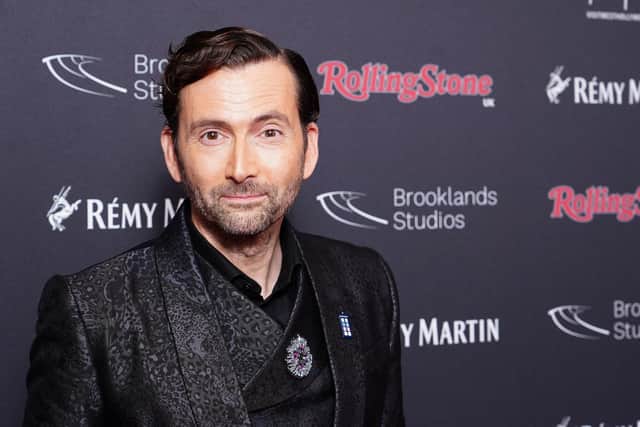 David Tennant attending the inaugural Rolling Stone UK Awards at the Roundhouse, London. The Doctor Who star has been announced as the host of the 2024 Baftas. Picture: Ian West/PA Wire