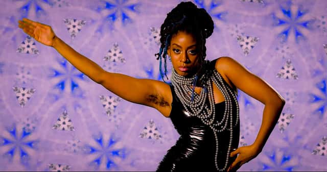Mele Broomes in her show Wrapped Up In This.