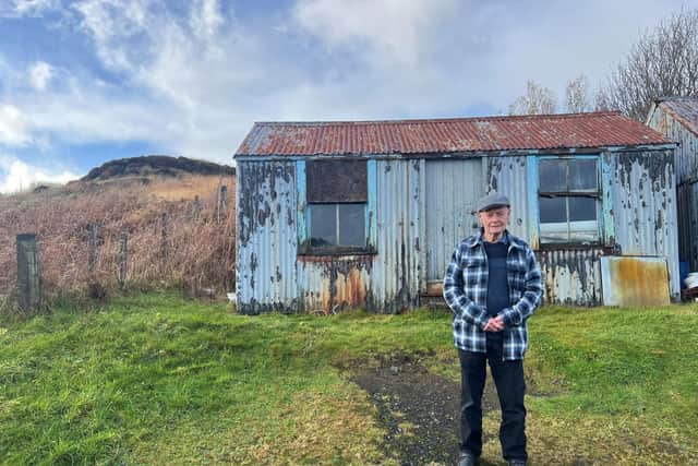 Danny Macleod is a second generation settler in North Talisker, whose parents made the journey from Harris to Skye. PIC: Contributed.