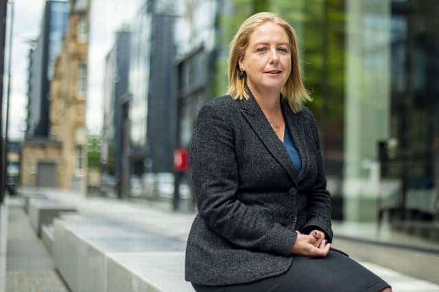 She also says Xodus 'aspires to be one of the key contributors to net zero'. Picture: Lisa Ferguson.





Edinburgh-based Rebecca Hewlett, director of renewables and environment at Xodus