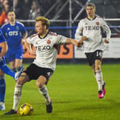 Liam Scales in action during Aberdeen's Scottish Cup defeat to Darvel last season. (Photo by Ross MacDonald / SNS Group)