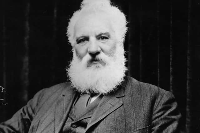 Scottish inventor Alexander Graham Bell (1847-1922 ) PIC: Topical Press Agency/Getty Images