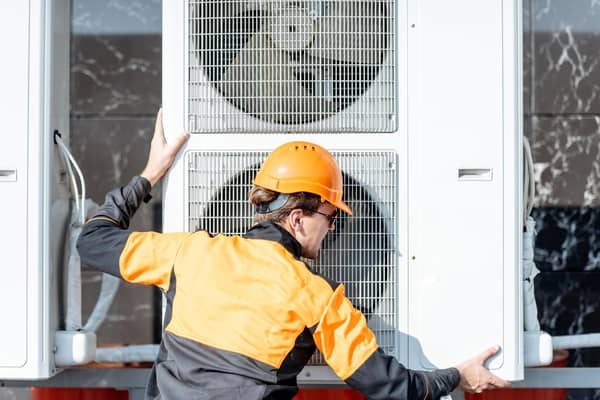Progress in heat pump installations could stall amid cuts to Home Energy Scotland’s advice service Photo: Alamy/PA.