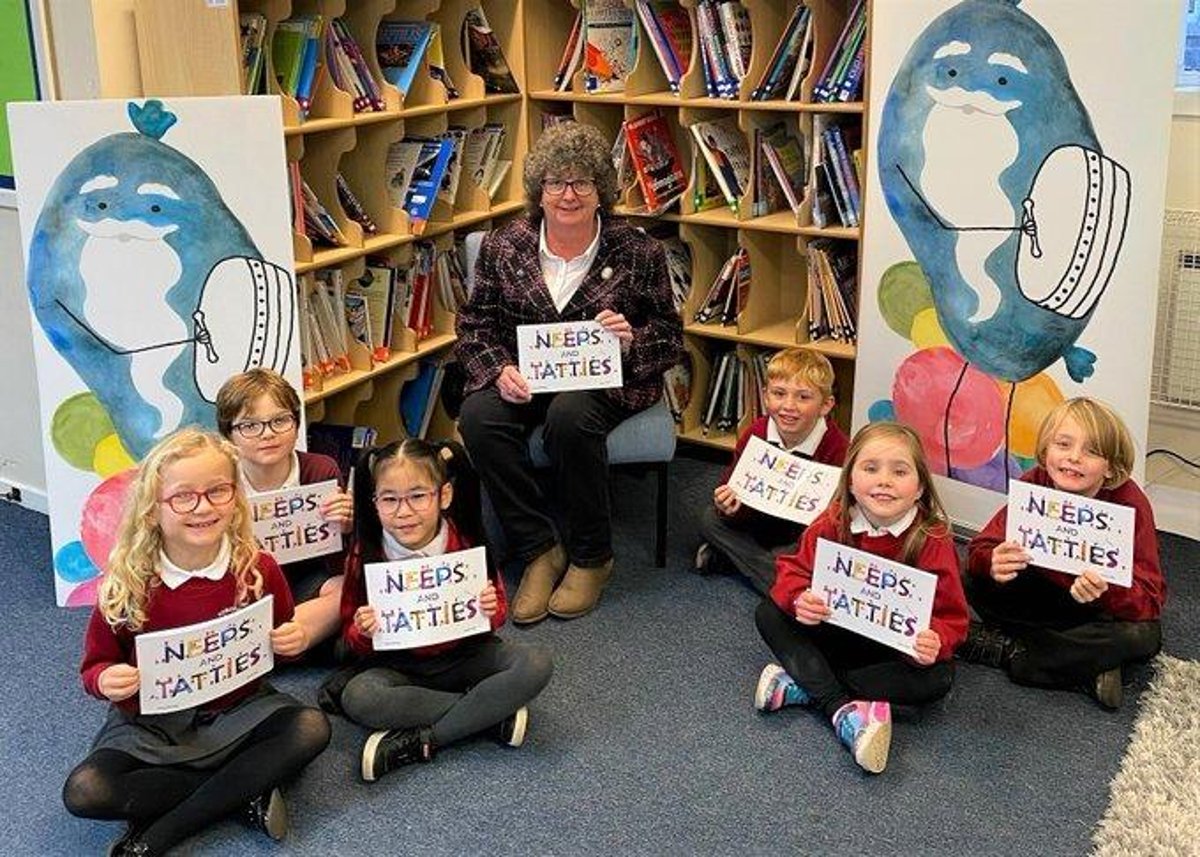 Aberdeenshire Council serves up Neeps and Tatties to bairns