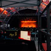 Edinburgh University's Old College Quad hosted shows during the 2021 Edinburgh International Festival. Picture: Ryan Buchanan