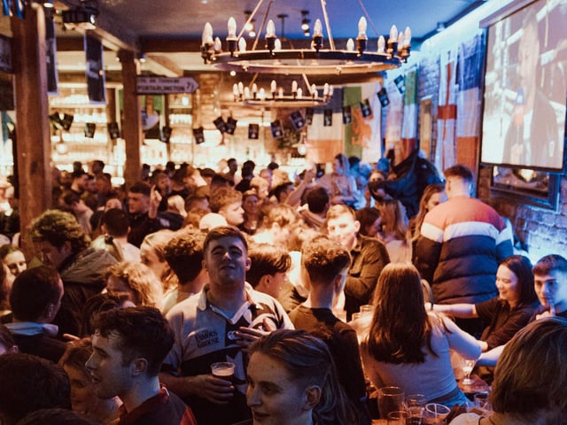 We’ve put together a list of the best Edinburgh pub to watch the 2023 World Cup unfold, including Malones, pictured here.