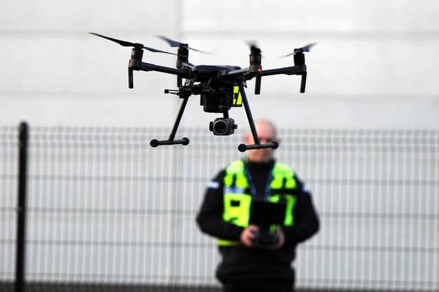 Police say air restrictions will be in place.