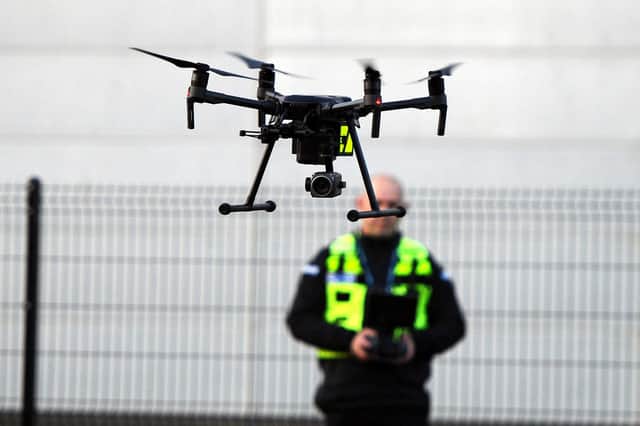 Police say air restrictions will be in place.