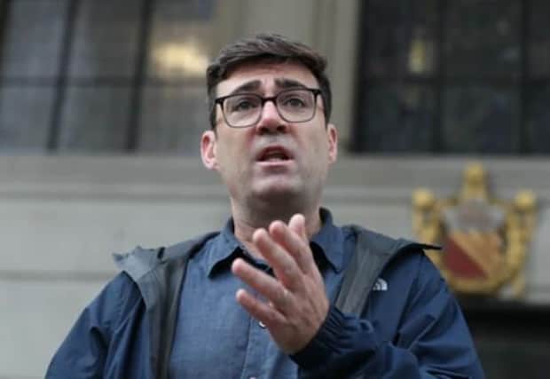 Talks: Greater Manchester mayor Andy Burnham