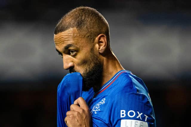 Rangers striker Kemar Roofe has been sent for a scan on a groin injury. (Photo by Alan Harvey / SNS Group)