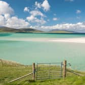 You can find this beach on the west coast of South Harris in the Outer Hebrides. At Luskentyre, white sands ripple down to deep aquamarine waters - imparting a feeling of being in a completely different country. Back in 2017, it placed number four in the ‘top 10 UK beaches’ awards.