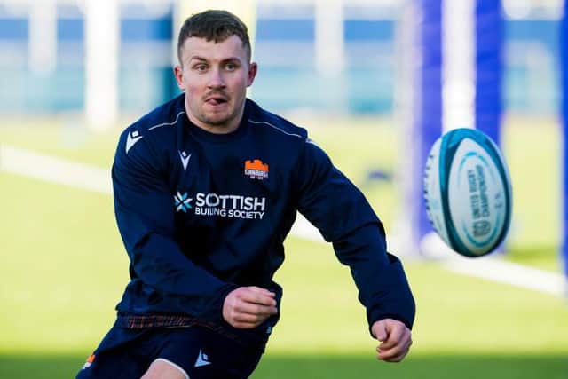 Edinburgh's Ben Vellacott.  (Photo by Ross Parker / SNS Group)