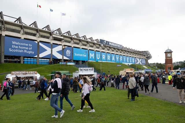 Murrayfield Stadium played host to three sold-out Six Nations games this year as well as concerts by Harry Styles, Beyonce and Bruce Springsteen. (Photo by Ross Parker / SNS Group)
