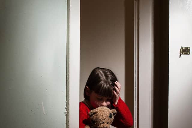 The report's authors warned that a lack of information around instances of domestic abuse could compromise the safety of children. Picture: John Devlin