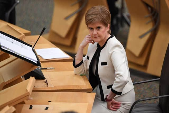 Nicola Sturgeon will be providing an update on how long the current lockdown measures might last (Getty Images)