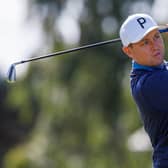 Graeme Robertson pictured in action during the Loch Lomond Whiskies Scottish PGA Championship at Scotscraig. Picture: Kenny Smith/Getty Images.