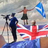 Jane McAllister has been touring Scotland with her film To See Ourselves, which explores her father Fraser's involvement in the Scottish independence campaign in 2014.