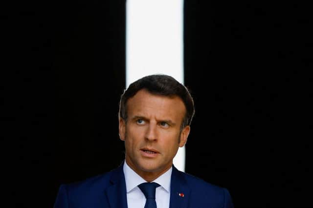 France's President Emmanuel Macron warned that Russia should not be humiliated.
