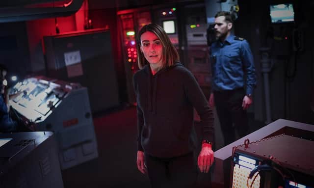 Suran Jones and Sean Evans star in the BBC's hit nuclear submarine thriller Vigil.  Photo: Mark Mainz