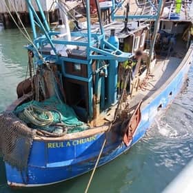 A senior deckhand on the Reul A Chuain fell overboard in adverse weather