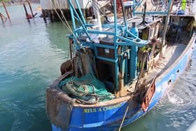 A senior deckhand on the Reul A Chuain fell overboard in adverse weather