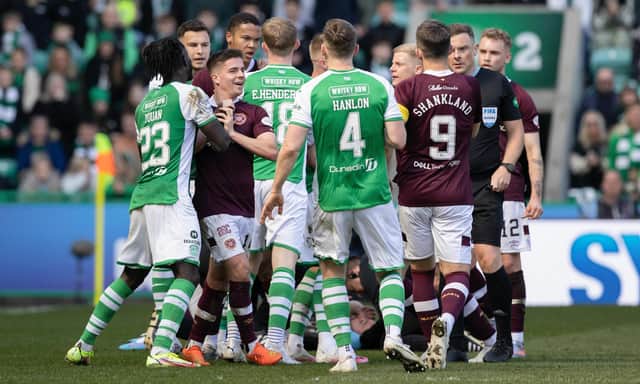 Hearts and Hibs meet again on Saturday, with fourth place and a guaranteed place in Europe on the line.