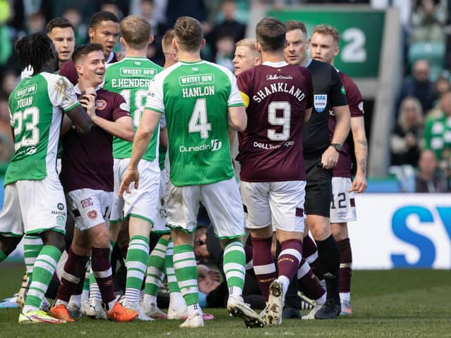 Hearts and Hibs meet again on Saturday, with fourth place and a guaranteed place in Europe on the line.