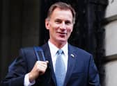 UK Chancellor of the Exchequer Jeremy Hunt who will set out his Spring Budget plan on Wednesday.