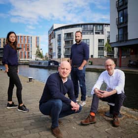 From left: Nicola Wee, chief marketing officer; Jamie Hunter, chief operating officer; Joseph Twigg, CEO; and Andy Johnston, chief revenue officer. Picture: contributed.