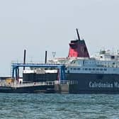 Engine repairs to Caledonian Isles, Arran's main ferry, are not due to be completed until May 3 (Picture: John Devlin)