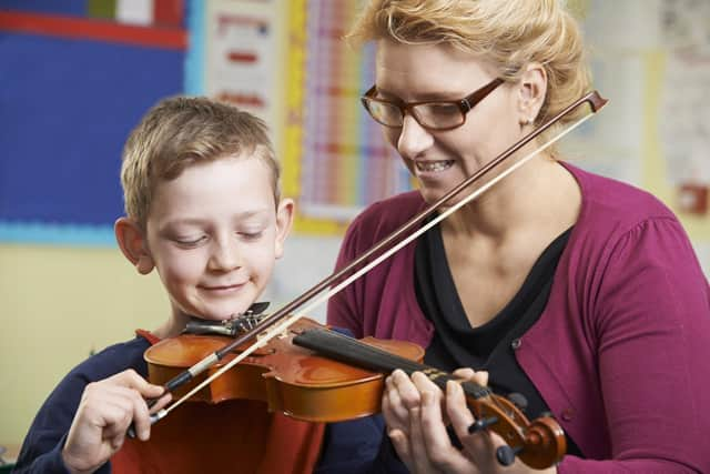 Music tuition has reached record levels in Scotland (Picture: Getty Images/iStockphoto)