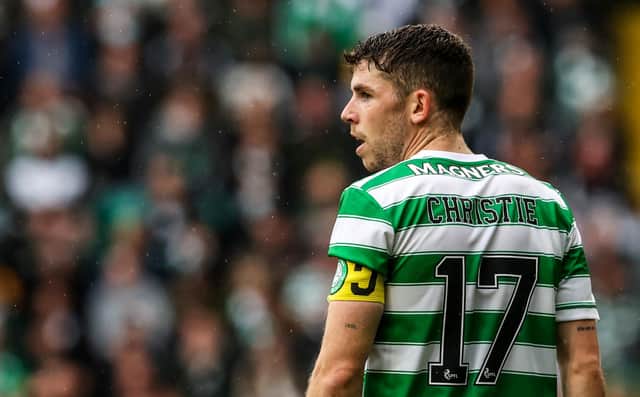 Celtic midfielder Ryan Christie is wanted by Burnley as his contract at Parkhead ticks down. Picture: SNS