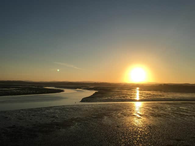 Sunset at Montrose Basin, a wildlife reserve and tidal basin which is included in a new Insider's Guide to Angus which has been inspired by the favourite places locals retreated to during lockdown. PIC: Contributed.
