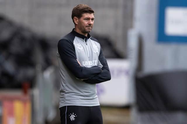 Rangers manager Steven Gerrard is wary of the threat posed by Malmo (Photo by Craig Williamson / SNS Group)