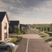 The first properties - five-bedroom detached 'forever' homes - at the capital's new Cammo Meadows development have gone on the market