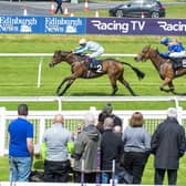 Musselburgh will remain limited to a crowd of 1,000 for its next three meetings. Picture: Lisa Ferguson