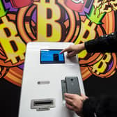 The Bitcoin cryptocurrency has even found itself into ATMs. Picture: John Devlin
