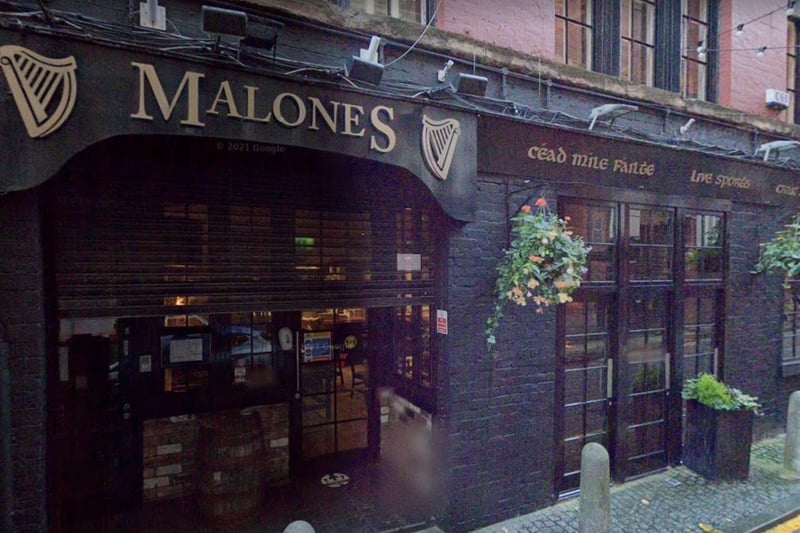 Malone's Irish Bar on Sauchiehall Lane is a "very spacious traditional style bar" and offers a highly-rated roof top bar that plenty of reviewers enjoy. Another reviewer adds that the "staff are welcoming and friendly".